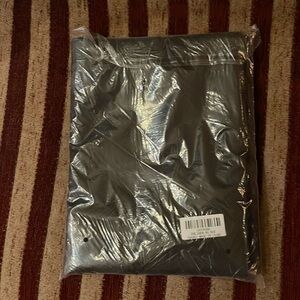 NWT black square tablecloth 90 X 90